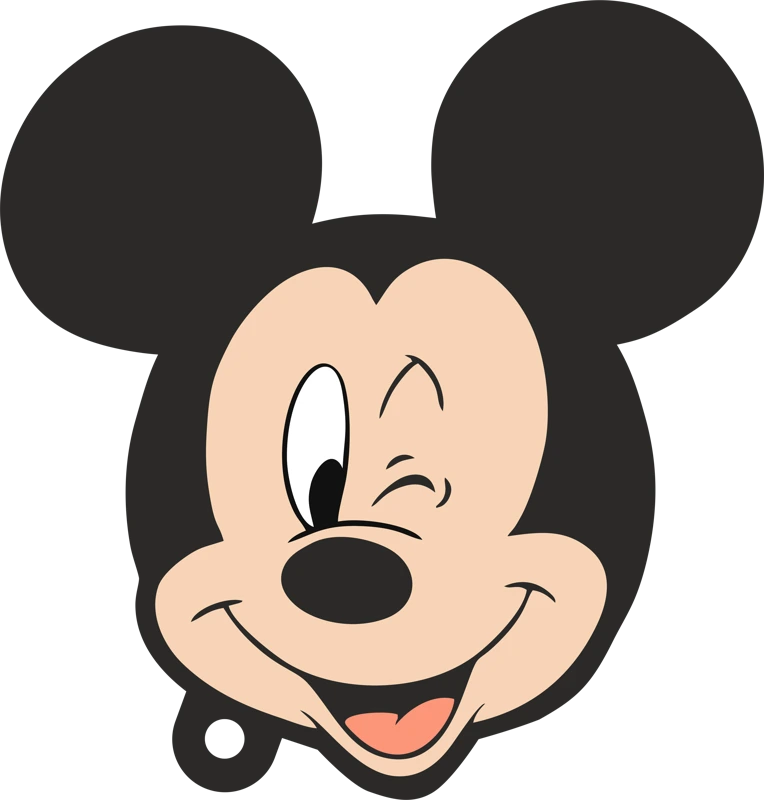 Black round eared mouse