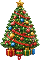 Decorated tree