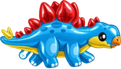 Blue plated dinosaur