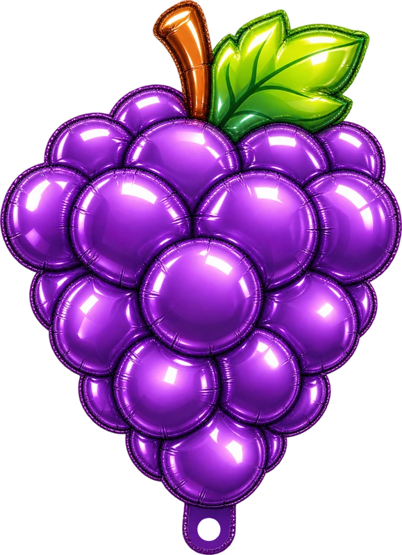 Purple grapes