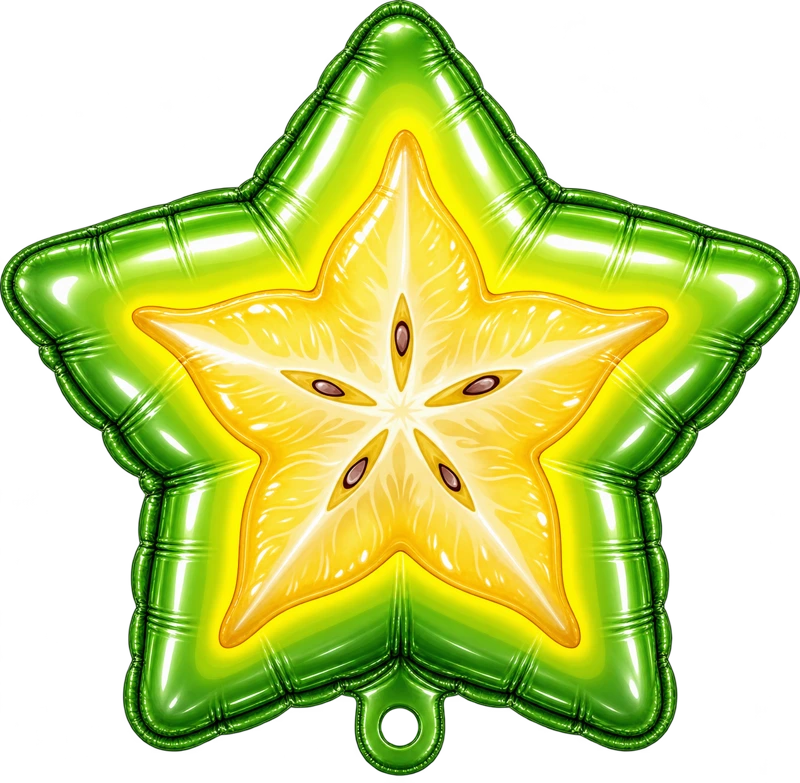 Starfruit slice