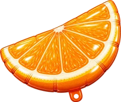 Orange wedge