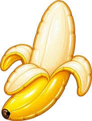 Peeled banana