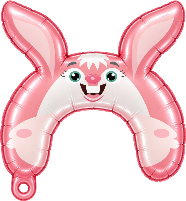 Pink rabbit