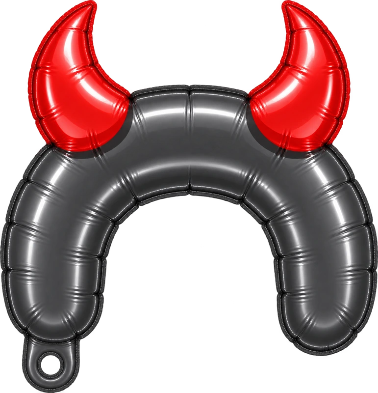 Red horns