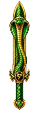 Green snake pattern