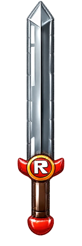 Silver straight blade